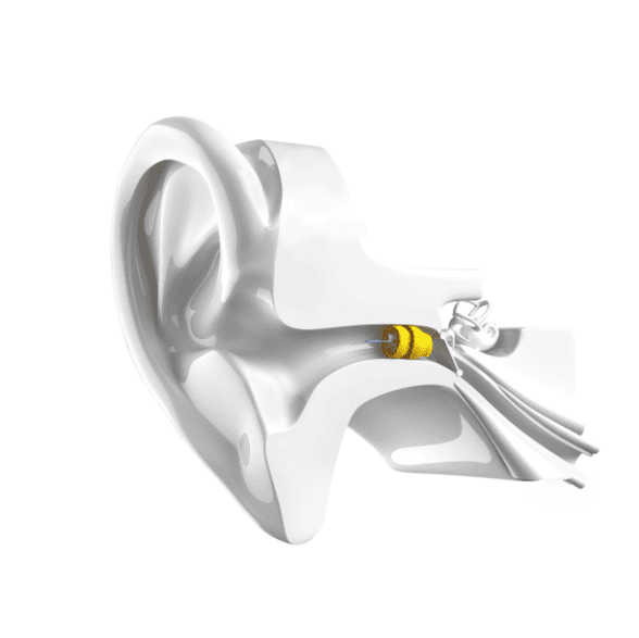 Behind the ear hearing aids
